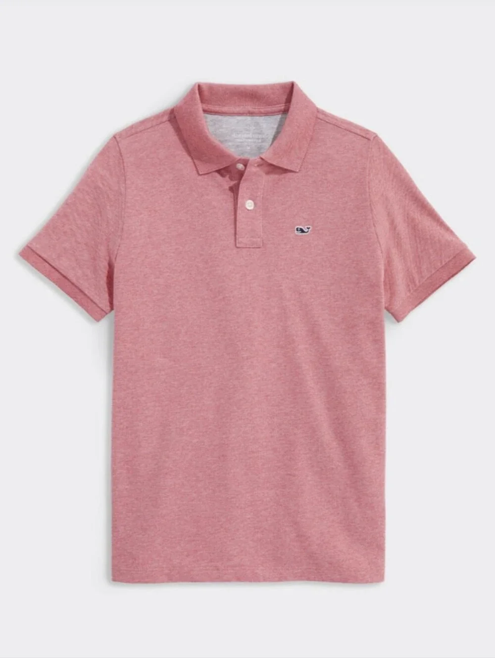 Vineyard Vines Boys Edgartown Polo, Color Lobster Reef (Light Red), Size 6 NWOT